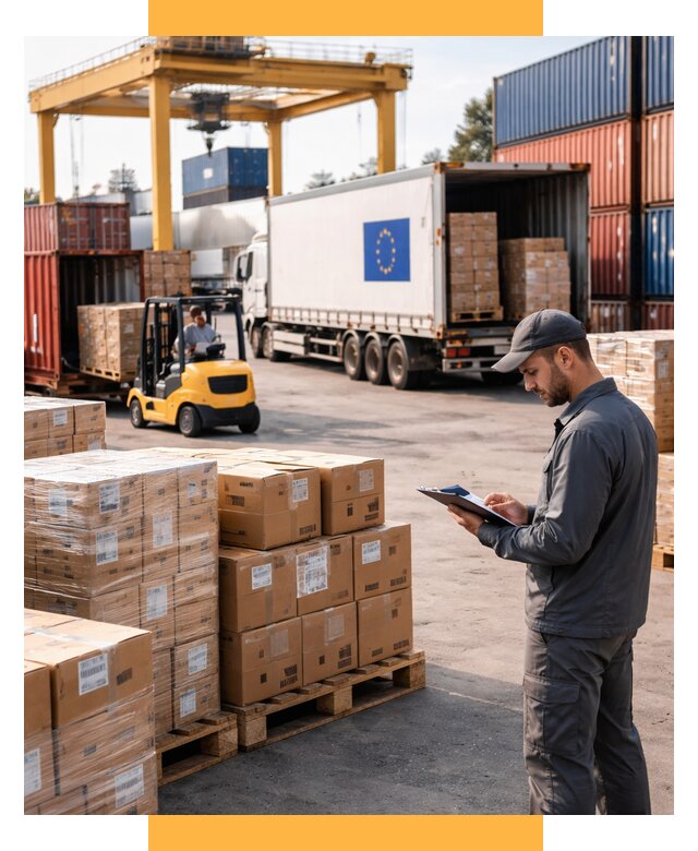 Доставка грузов из Европы от 12217 р., логистика СетСервис-Шбк