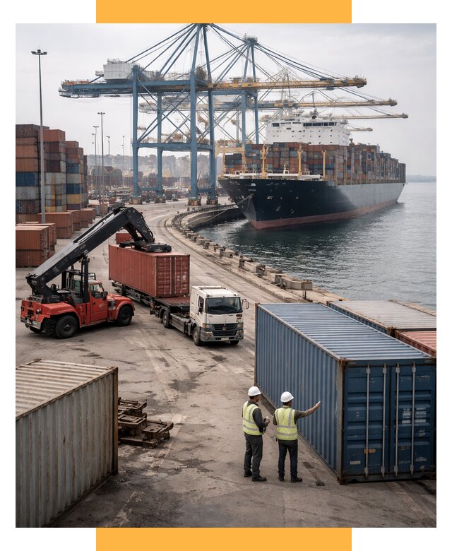 Морские перевозки из Европы от 61086 р. за контейнер | СетСервис-Шбк