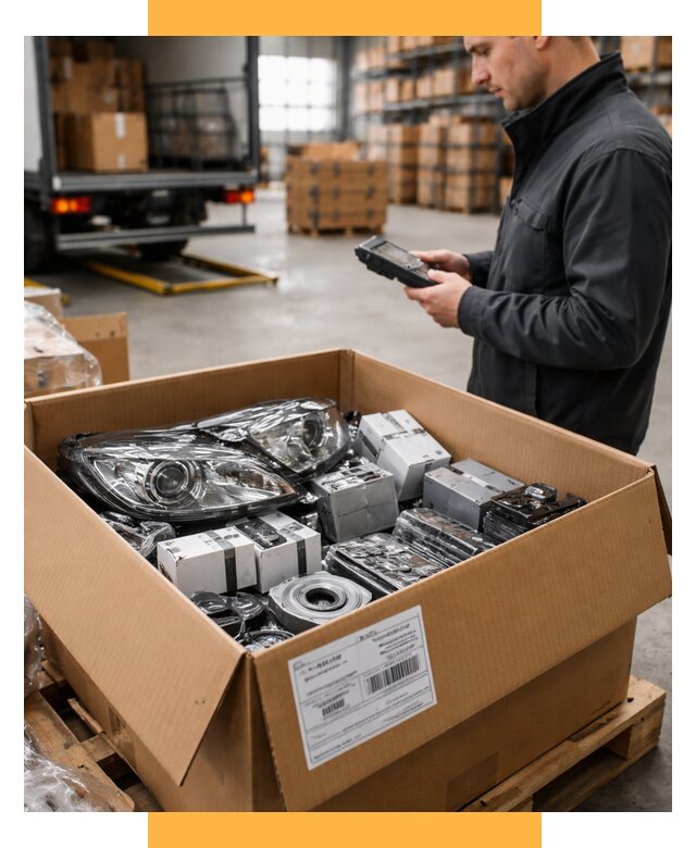 Доставка автозапчастей из Европы под ключ от 12726 р. | СетСервис-Шбк