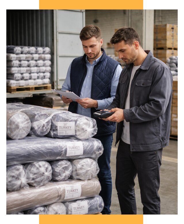 Доставка текстиля из Турции от 45815 р. под ключ, СетСервис-Шбк