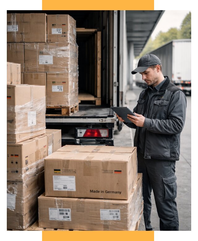 Доставка грузов из Германии от 45815 р. быстро - СетСервис-Шбк