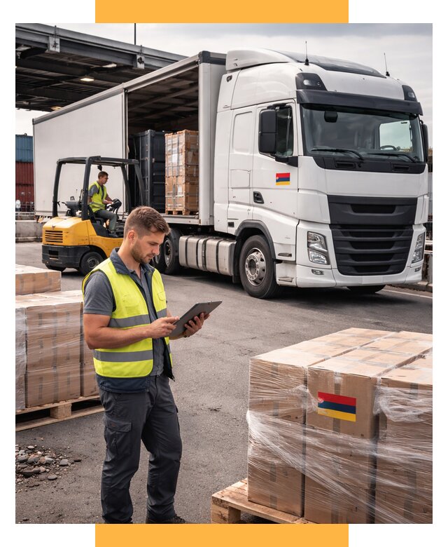 Автоперевозки из Армении от 96720 р. — услуги СетСервис-Шбк