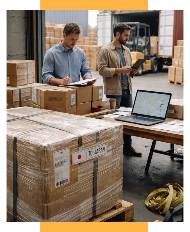 Доставка грузов в Японию от 25453 р., логистика СетСервис-Шбк