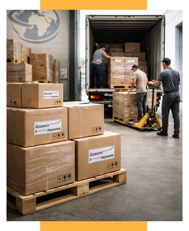 Доставка грузов в Израиль и экспорт от 45815 р. СетСервис-Шбк