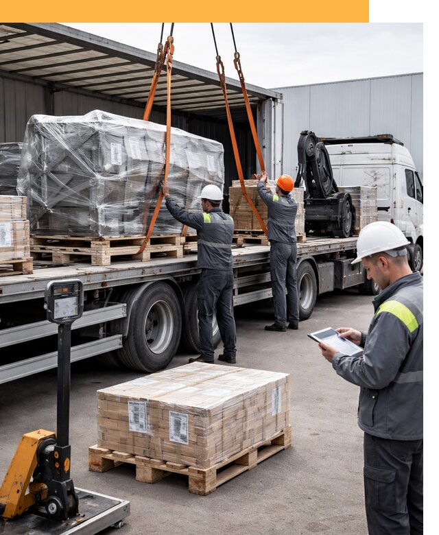 Перевозка крупного оборудования по миру от 30543 руб