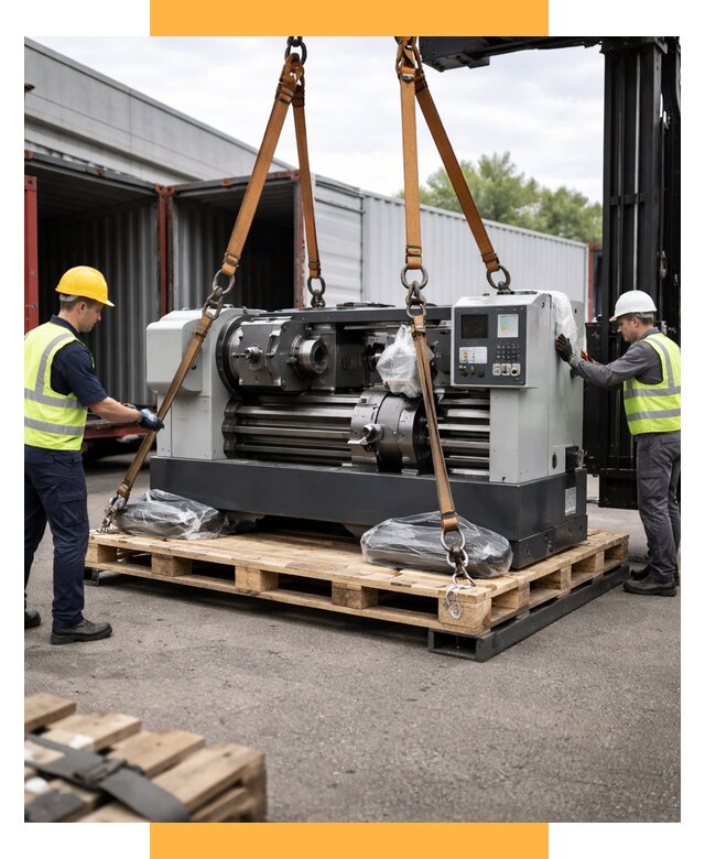 Перевозка станков и таможня от 61086 р. | СетСервис-Шбк логистика