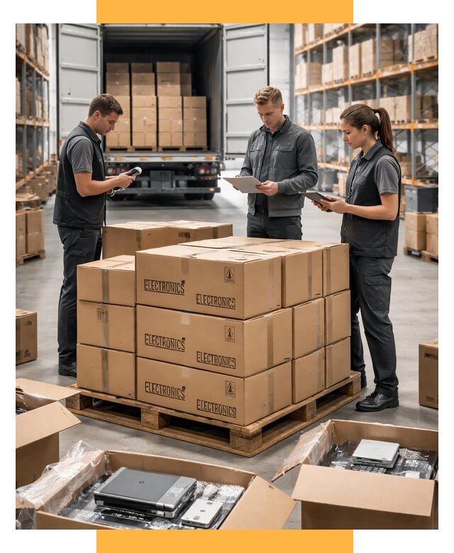 Перевозка электроники и таможня под ключ от 12726 р. | СетСервис-Шбк