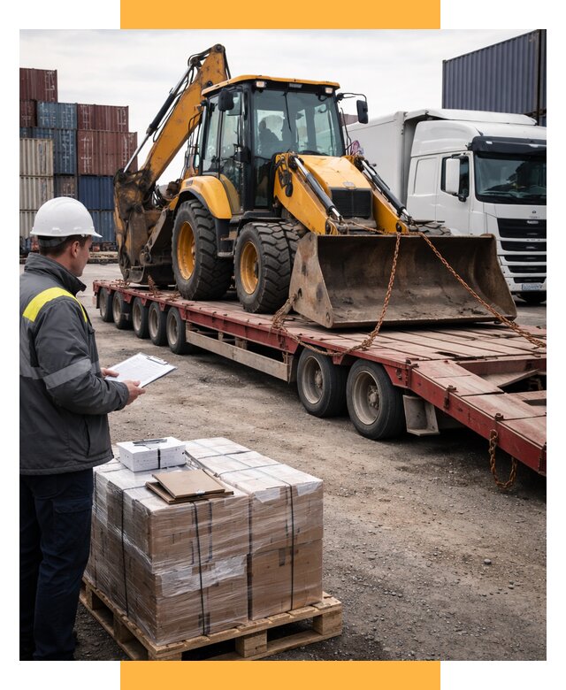 Международная перевозка спецтехники от 45815 р., СетСервис-Шбк