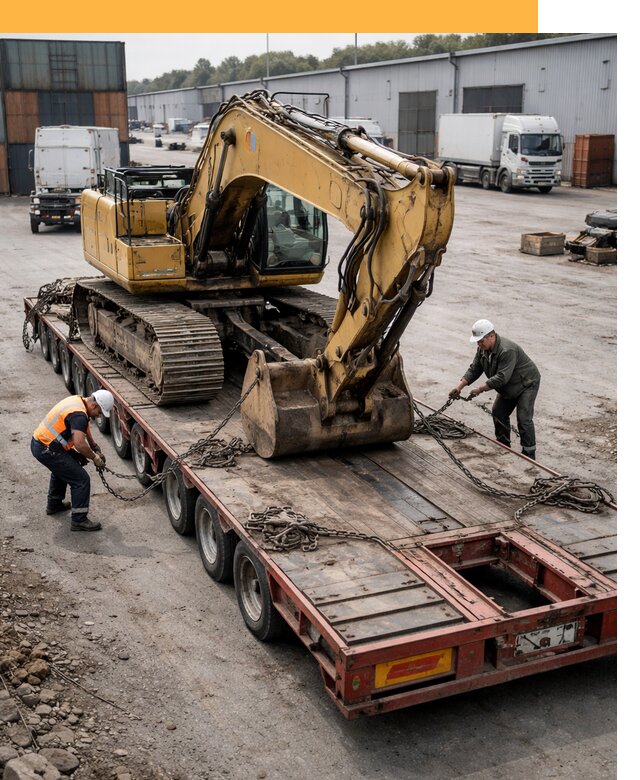 Перевозка спецтехники по России и миру от 45815 руб