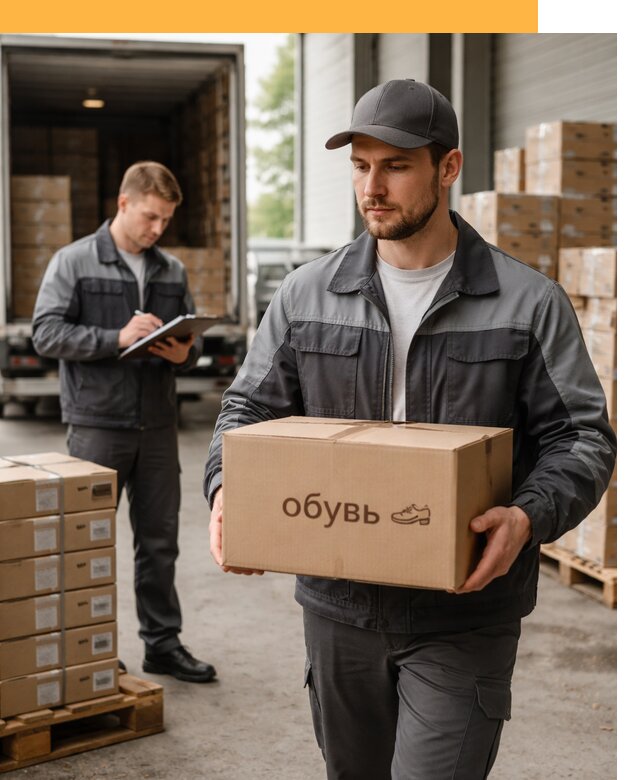 Международная перевозка обуви с таможенным оформлением от 4581