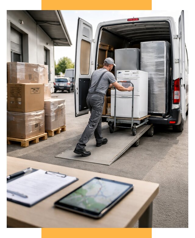 Перевозка бытовой техники от 6618 р. - логистика СетСервис-Шбк