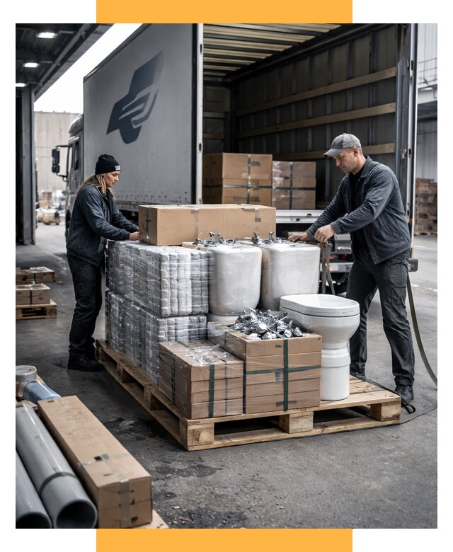 Перевозка сантехники под ключ от 1833 р. | СетСервис-Шбк