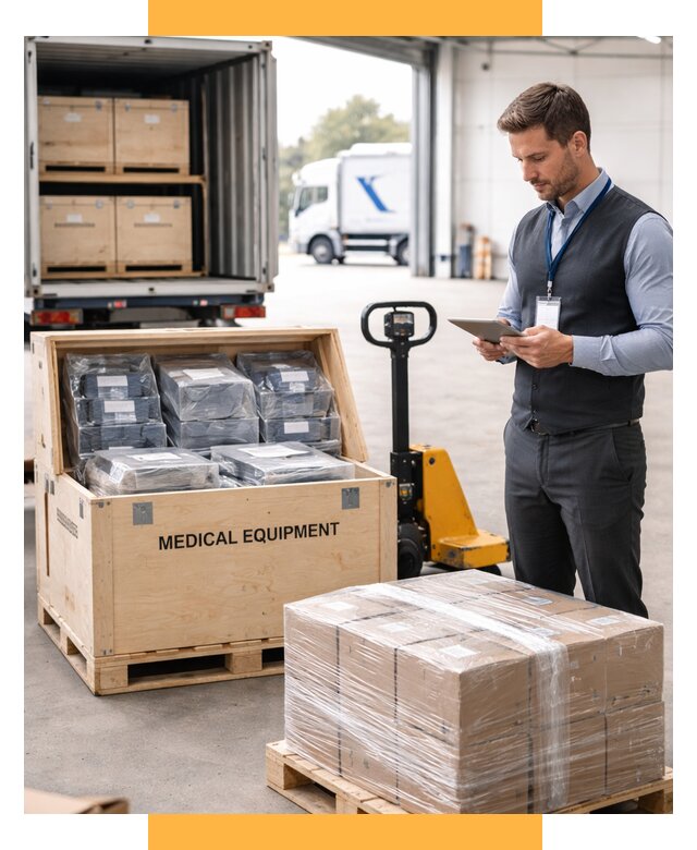 Перевозка медицинского оборудования от 15272 р. в СетСервис-Шбк