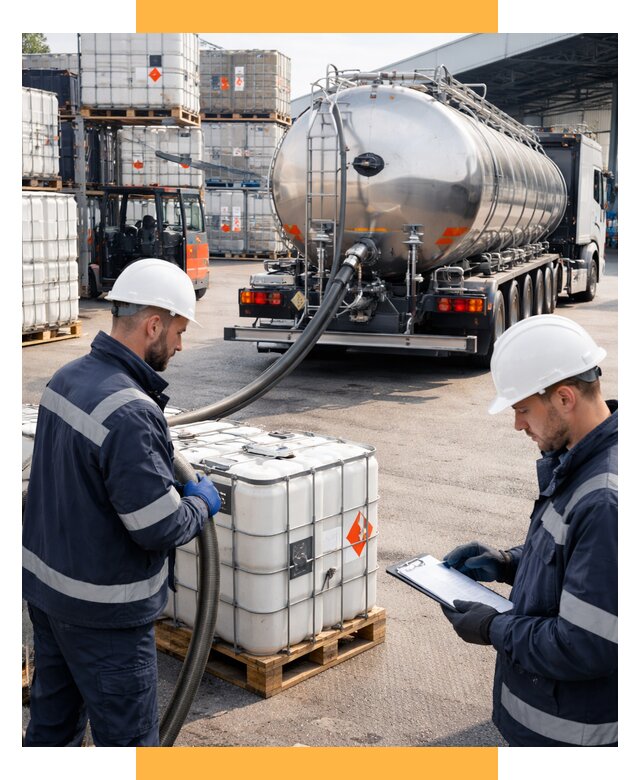 Перевозка химического сырья от 8654 р. Логистика СетСервис-Шбк