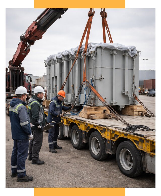 Перевозка проектных грузов под ключ от 35634 р., СетСервис-Шбк