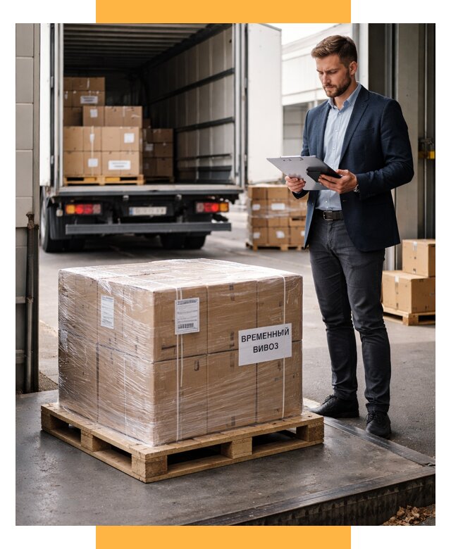 Временный вывоз товаров под ключ от 8145 р. | СетСервис-Шбк