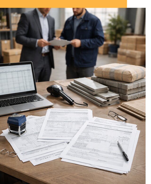 Таможенное оформление строительных материалов от 8654 руб.