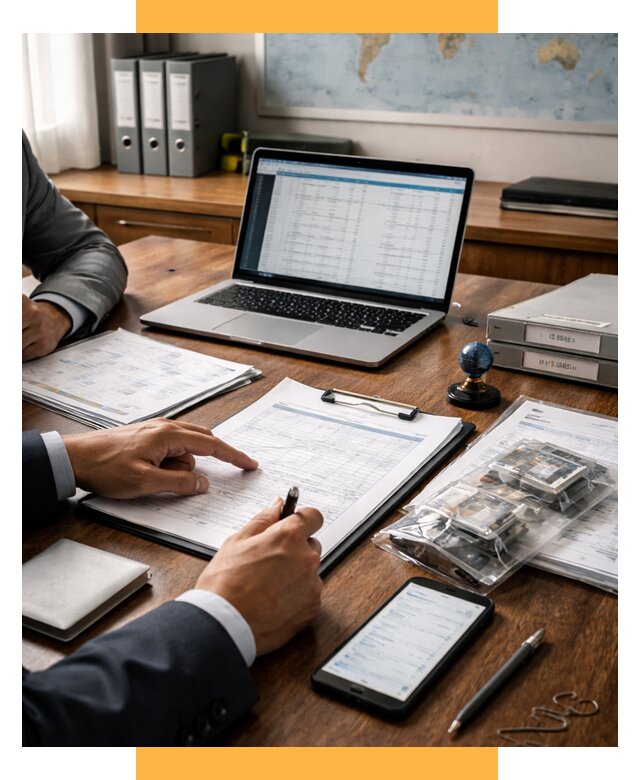 Проверка поставщика за рубежом от 8654 р. | СетСервис-Шбк аудит