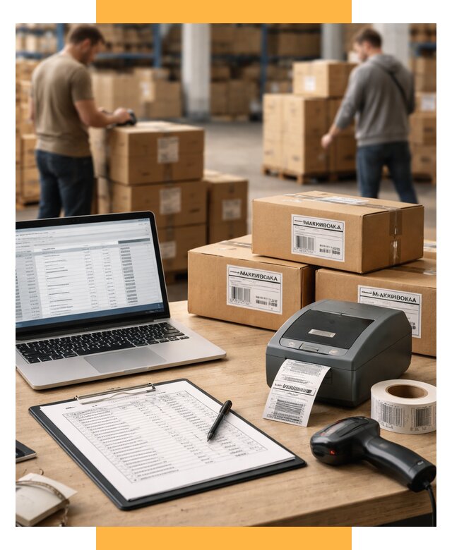 Маркировка импортных товаров от 4581 р. под ключ, СетСервис-Шбк